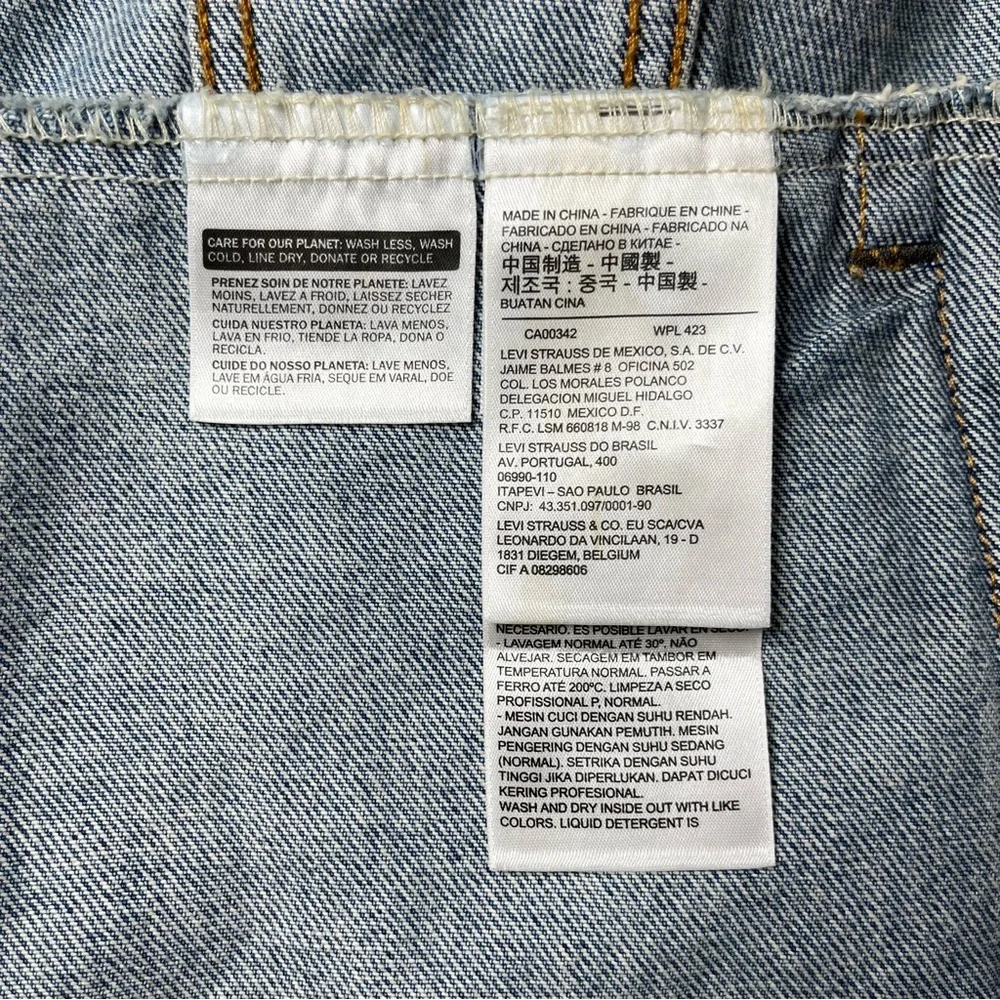 Levi’s Guns N Roses Mayfield Was‎ Here Denim Jacket Unisex Medium